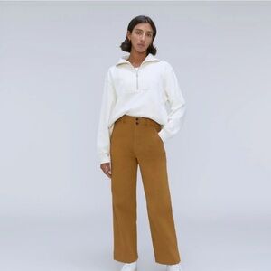 EVERLANE Organic Wide-Leg Pant